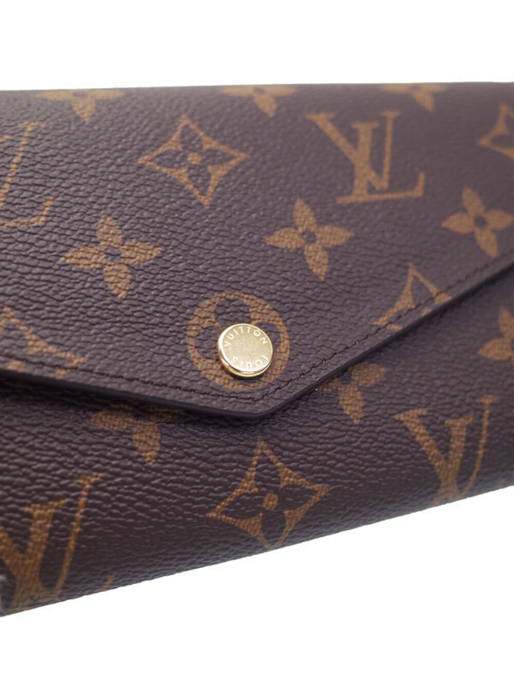 Louis Vuitton Wallet Bi Sarah Portefeuille Long fold Monogram - Picture 4 of 5